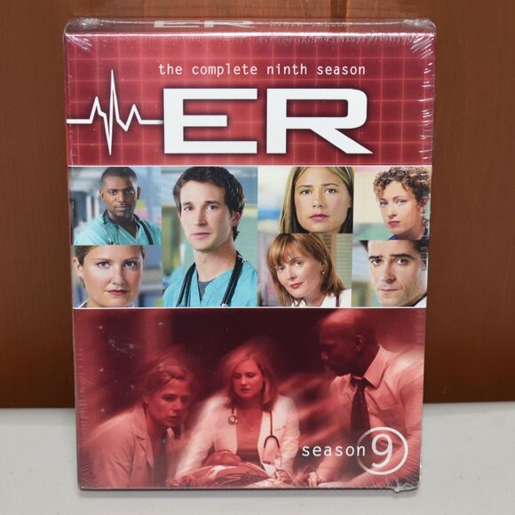 NOS ER: The Complete Ninth Season Widescreen DVD Box Set New Factory Sealed - Picture 1 of 7